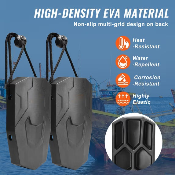 EVA Boat Fender Bumpers, Non-Inflatable Dock Protection Cushions for Boats, Yachts Marine Docking