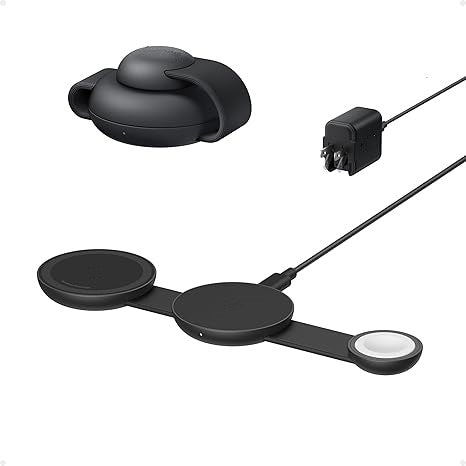 Foldable Wireless Charging Station for Multiple Devices