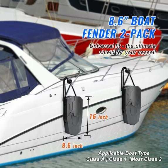 EVA Boat Fender Bumpers, Non-Inflatable Dock Protection Cushions for Boats, Yachts Marine Docking